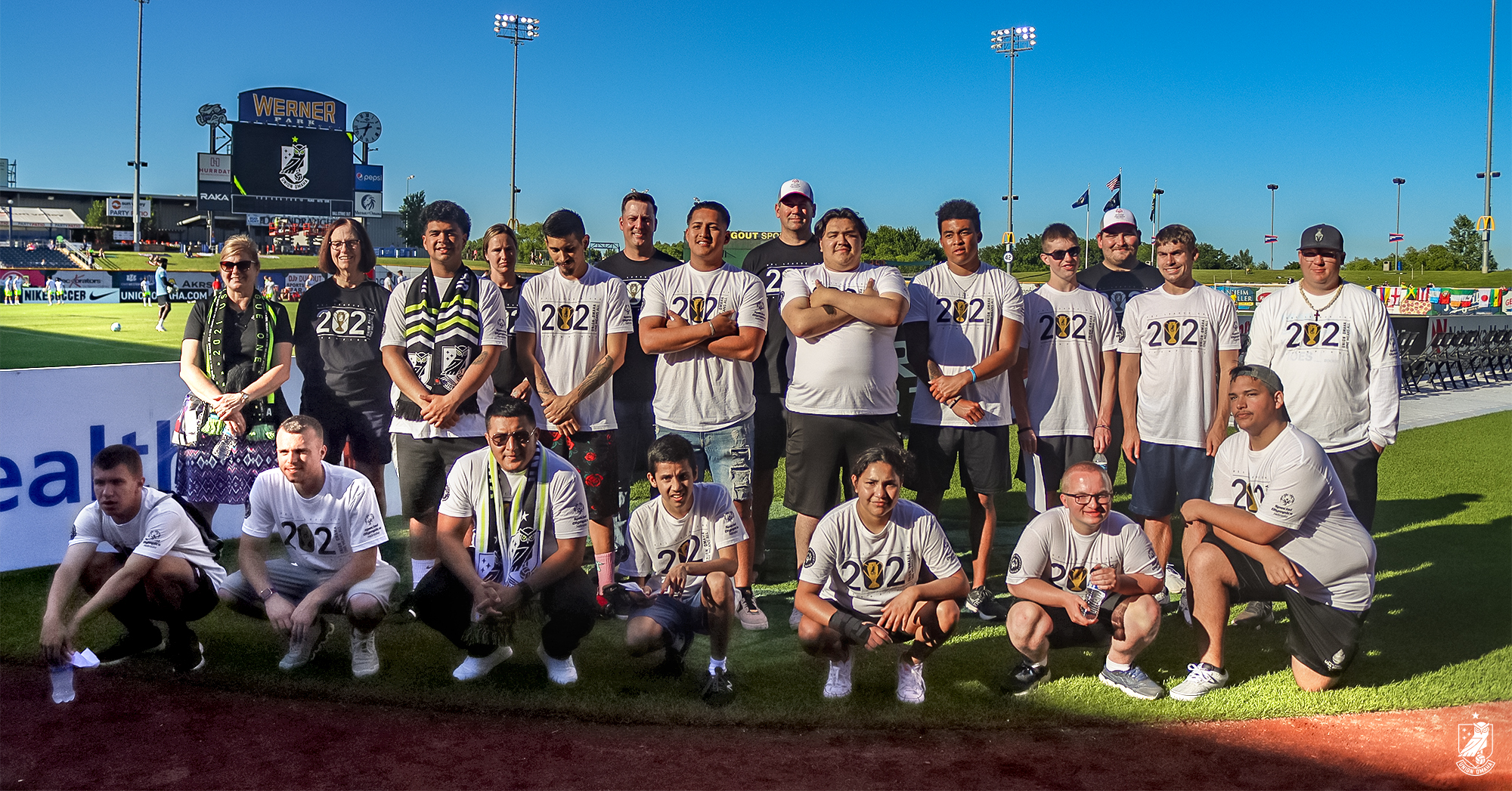 Yes, Union Omaha soccer at Werner Parkwith fans - Beautiful